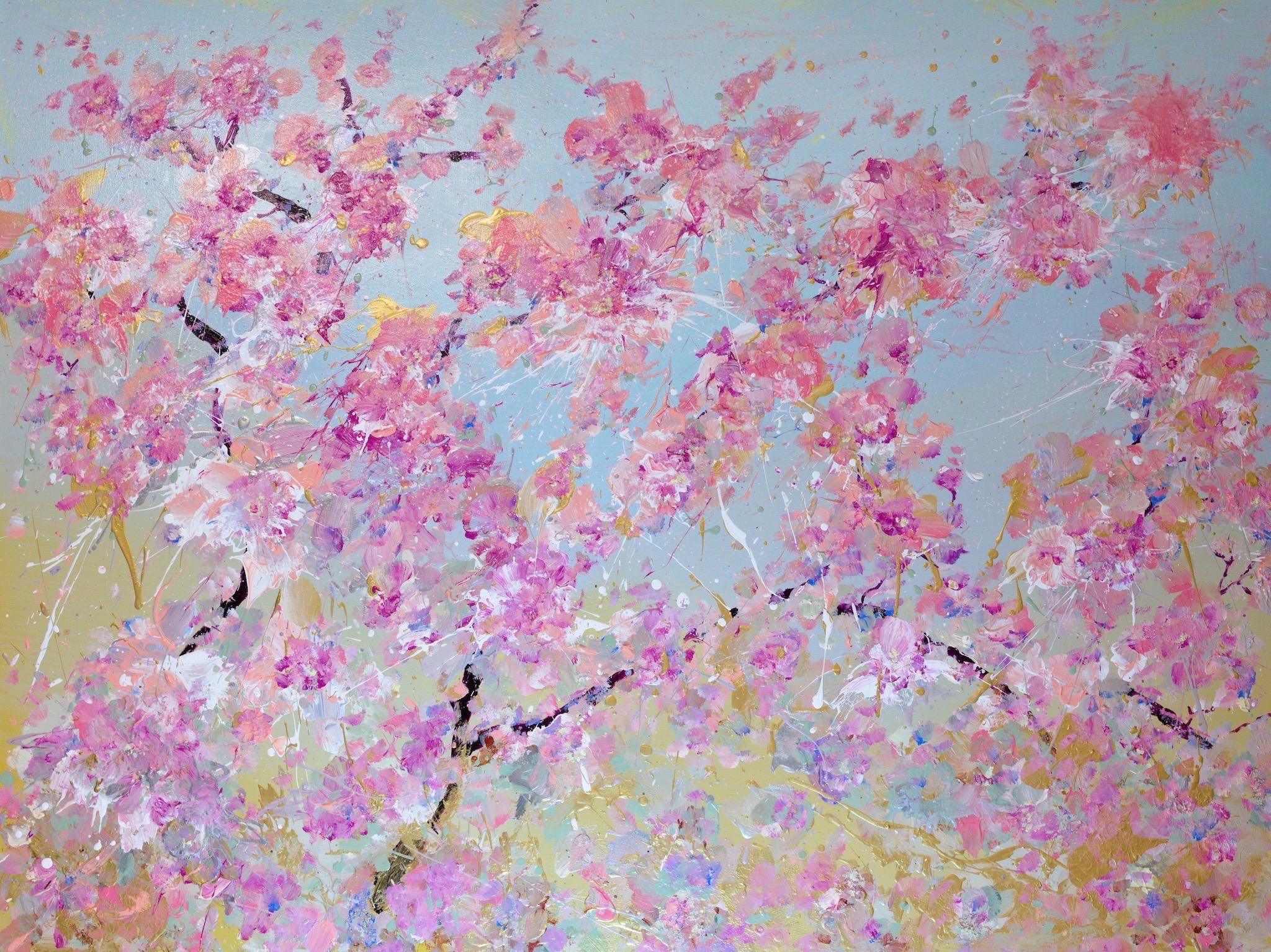 Resonance - Where Love Extends painting by Gabrielle Yi-Wen Mar, July 2026