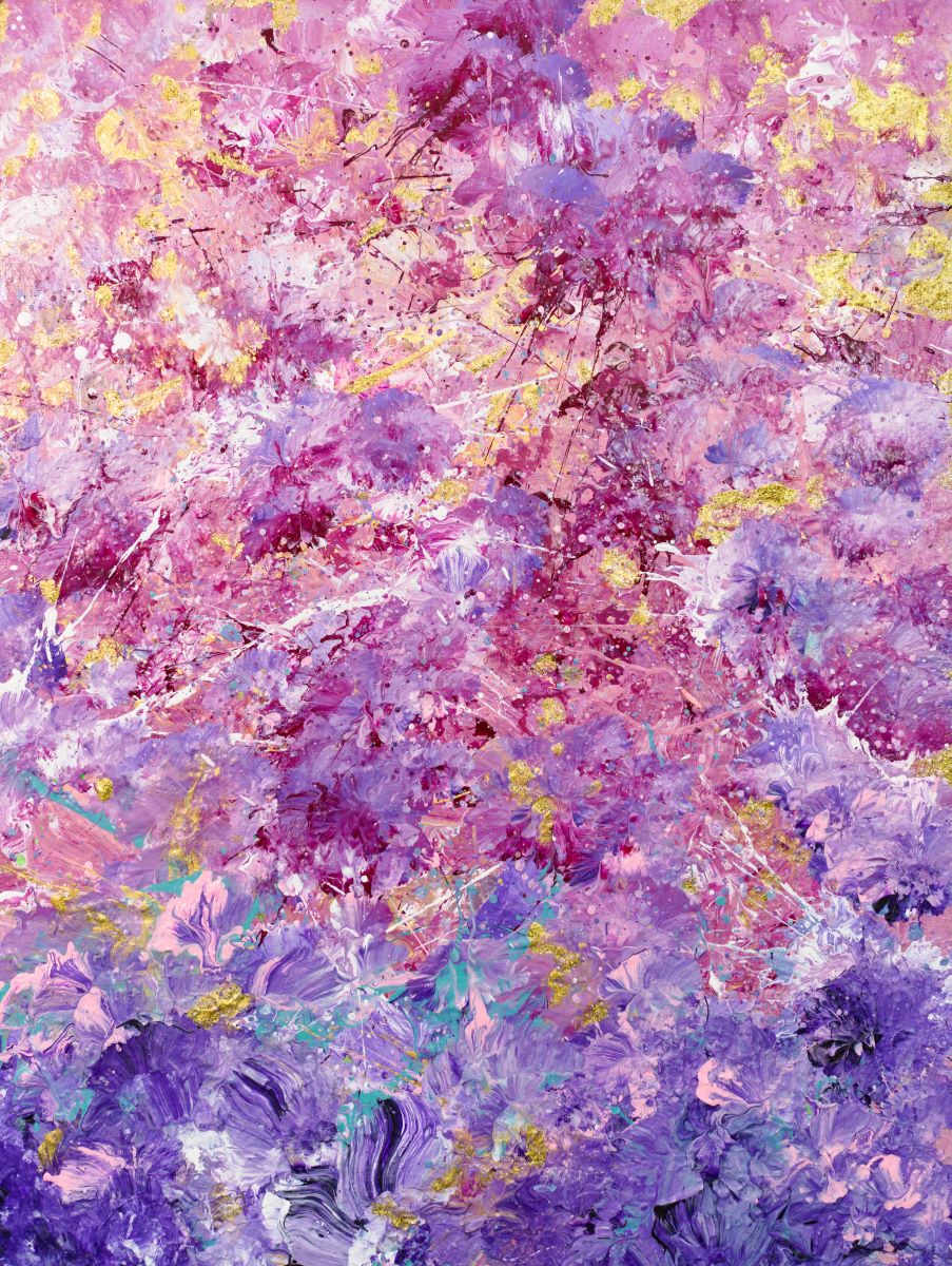 Gabrielle Yi-Wen Mar Trail of Phoenix, 2024 Acrylic on Canvas, H. 61.0 ; W. 45.7 cm (H. 24 ; W. 18 in)